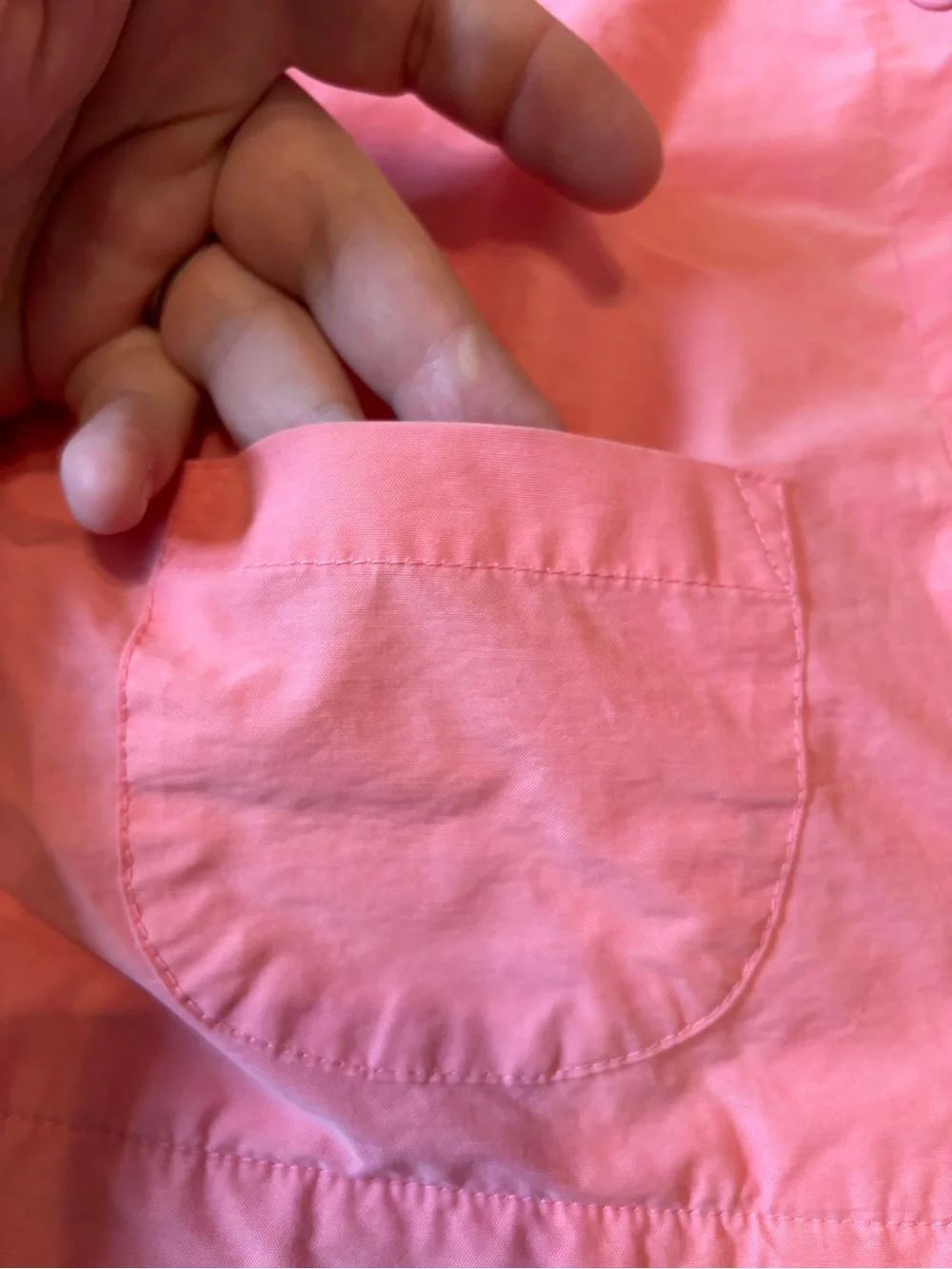 Vintage 90s 2000s Y2K Rainbow Tag Gymboree Toddler Girl Windbreaker Jacket Pink